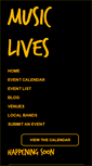 Mobile Screenshot of musiclives.ca